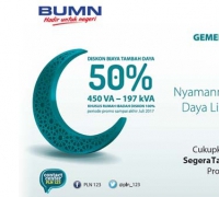 PLN beri diskon 50 persen buat pelanggan yang ingin tambah daya