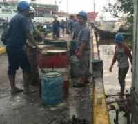 Polres Dumai Proses Kasus Tumpahan Minyak PT Nagamas