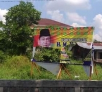 Banyak Baliho Dirusak OTK, Balon Gubri Harris Minta Tim Bersabar