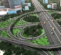 Simpang Susun Semanggi Diklaim Jembatan Lengkung Terpanjang di Indonesia 