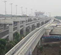 Uji coba SkyTrain Bandara Soekarno-Hatta jadi kado HUT RI ke-72