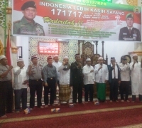 Semarak HUT RI ke 72, Koramil 0313/KPR Ajak Masyarakat Cintai Ulama