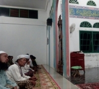 Masjid Raya Al Amilin Kuala Kampar gelar Sholat Khusuf, yang diikuti Upika Kecamatan