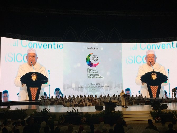 1519481754-Penyalai News-20180224205349-1-festival-sholawat-nusantara-piala-presiden-di-sentul-international-convention-center-001-wisnoe-moerti