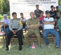 Pembukaan POH XV HIPMI NTT Mataram Dilapangan Atletik Lawata