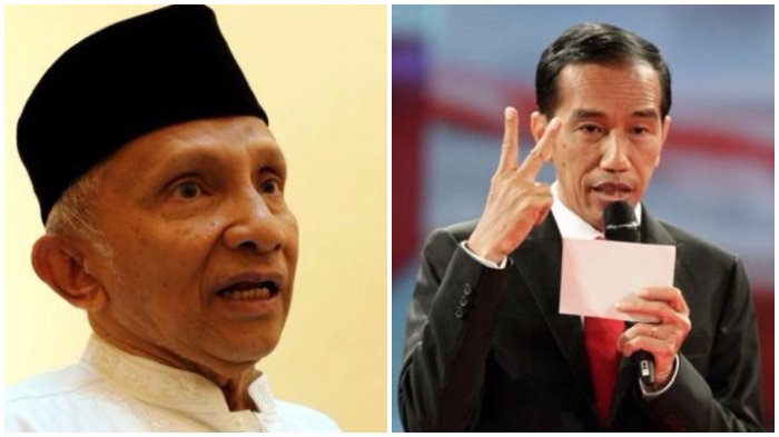 Tuding Jokowi, Pengamat IPI Sarankan Amin Rais Konsultasi Psikologis Sumber Gambar : Tribunnews.com
