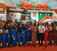 Ratusan Pelajar Kota Dumai Padati Stand Bank Riau Kepri Saat Dumai Expo