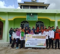 Mahasiswa STIT AR RISALAH sambut Ramadhan dengan Bersihkan Masjid