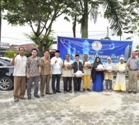 FKIJK Riau Berbagi 200 Paket Sembako di Kelurahan Tangkerang Tengah, Pekanbaru