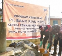 Pemkab Kepulauan Anambas Wujudkan CSR  Dari Bank Riau Kepri Berupa Musholla 