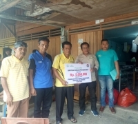 Yayasan Belantara Serahkan Bantuan Dana Sponsorship Kepada Jalur Pendekar Hulu Bukit Tabandang