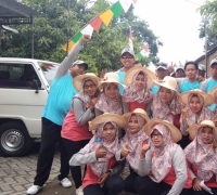 Lomba Hias Tumpeng Semarakkan Warga Desa Banjarsari Dalam Merayakan Kemerdekaan