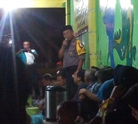 Kapolsek Asemrowo Ingatkan Warga Tetap Bersikap Kritis dan Bijak Atas Informasi yang Beredar