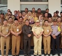Bupati Rokan Hulu Resmikan Dua Kantor Milik Pemda