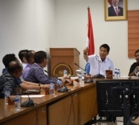 Dewan Bengkalis Lakukan Konsultasi Masalah Abrasi ke BNPP Pusat