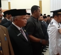 Bupati Kuansing Melantik 131 Pejabat Eselon III dan IV