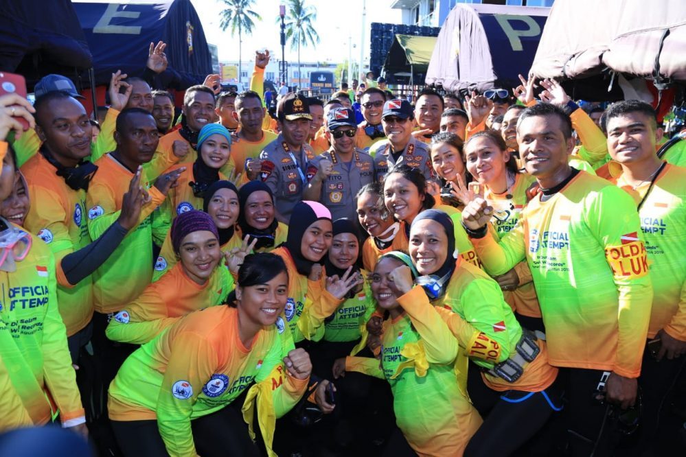 Polda Riau Kirim 15 Peserta, WASI Siap Pecahkan Rekor Dunia Selam