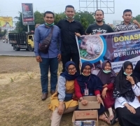 Ringankan Beban Anisman Korban Terkaman Beruang, Khatulistiwa Group Gelar Penggalangan Dana