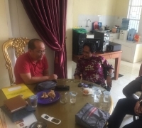 Balon Bupati Pelalawan Budi Artiful lakukan pertemuan dengan Politisi PKS