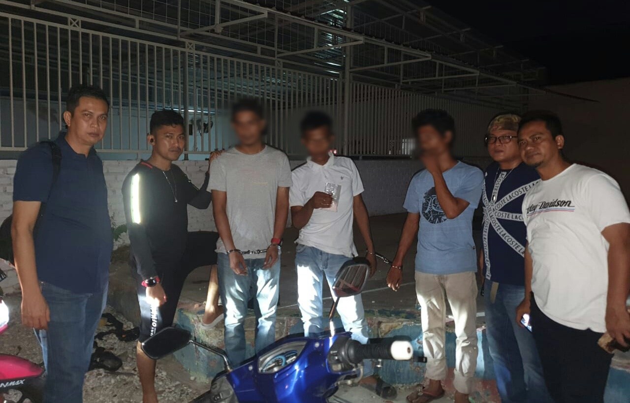 Polisi Ringkus 3 Pengedar Sabu di Pekanbaru
