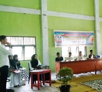Pengurus KMPLT resmi dilantik, Kades Ajak Mahasiswa Perangi Narkoba