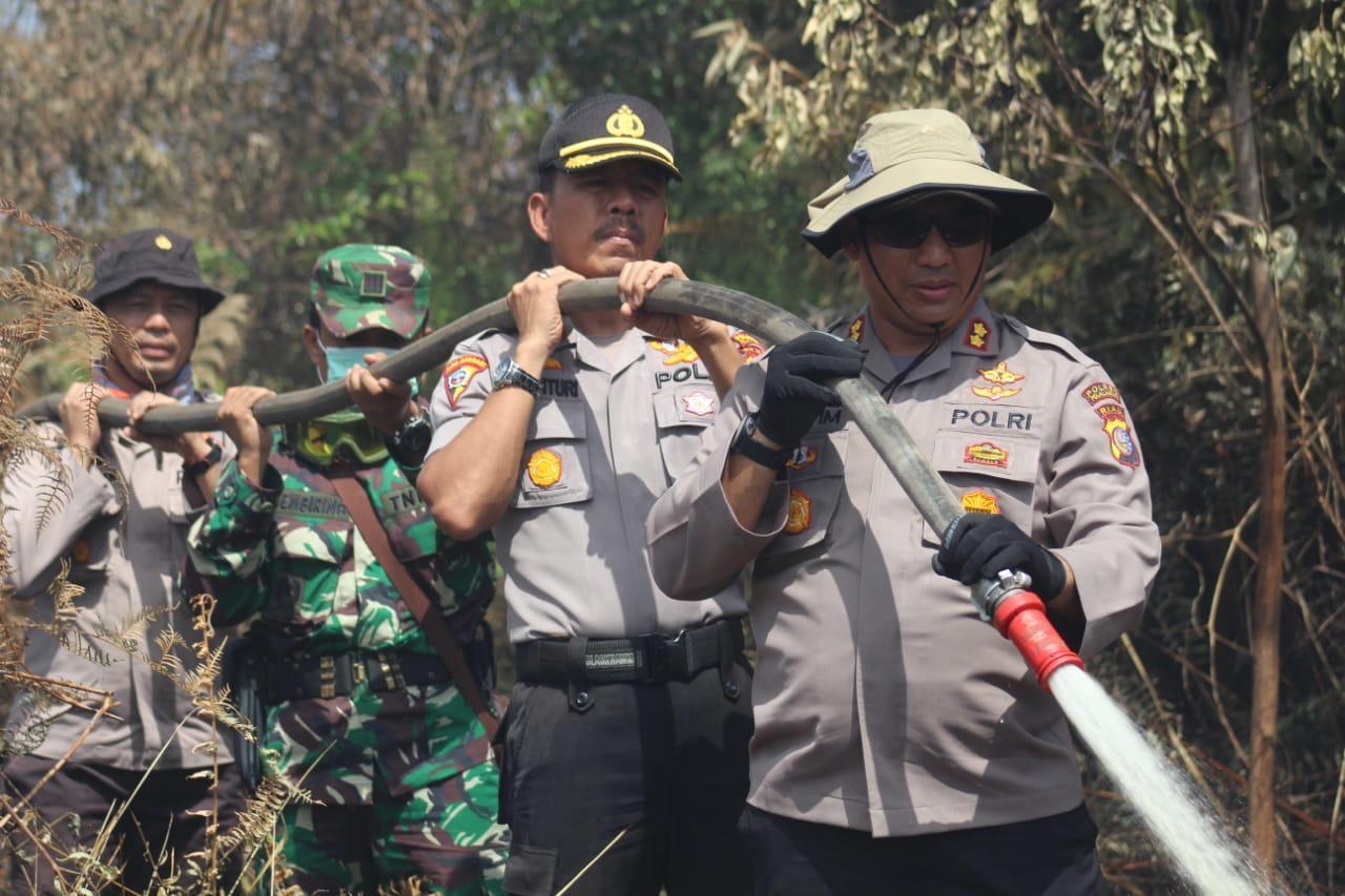 Tujuh Hektar Lahan di Siak Terbakar