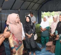 Keuntungan Penjualan Produk Kerajinan Dekranasda Siak Disumbangkan untuk Korban Kebakaran