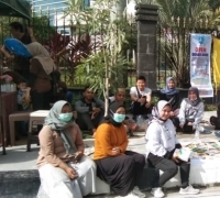 Literasi Ikami Sulsel Buka Lapak Baca di CFD
