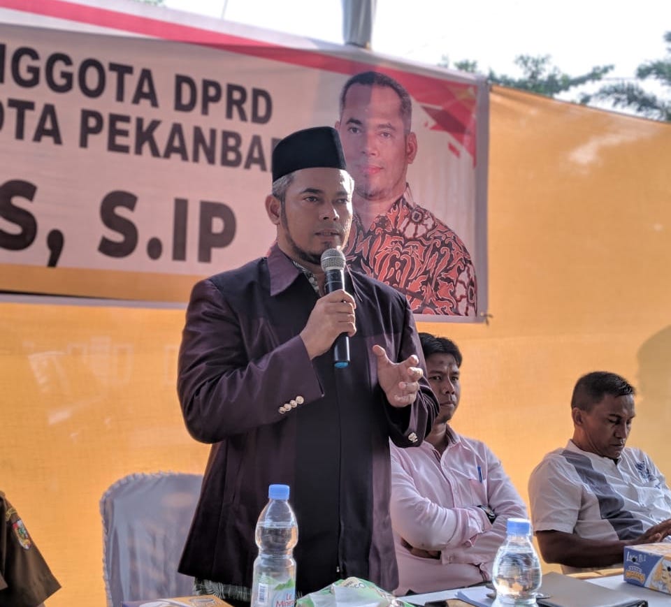 Ketua DPRD Pekanbaru Dukung Bapenda Terapkan Sistem Parkir Elektronik