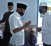 Bupati Asahan Safari Ramadhan di Masjid Al-Falah Kecamatan Pulau Rakyat