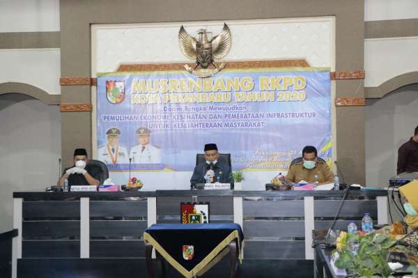 Pemerintah Kota Pekanbaru Gelar Musrenbang Secara Online