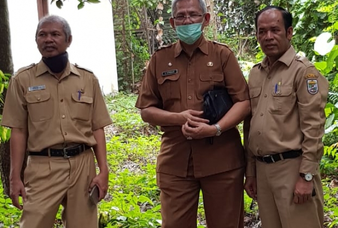 PUPR Pelalawan Akan Bangun Akses Jalan Kantor Sekretariat Pramuka