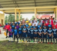 Diawali laga persahabatan, Camat CUP Tahun 2021 kecamatan Kuala Kampar resmi dibuka  