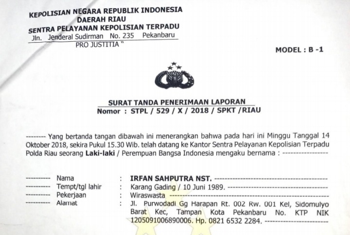 Merasa ditipu saat beli mobil, Irfan minta Polisi terbuka tangani kasus