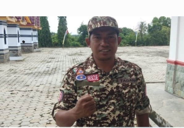 Sekretaris Tagana Kabupaten Pelalawan Muhammad Daud. S.Sos