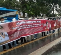 GEMMPAR Demo  Kejati Riau Minta Usut Tuntas Dugaan Korupsi di Siak, Hingga Sentil Pembangunan Masjid dan Gedung Makorem