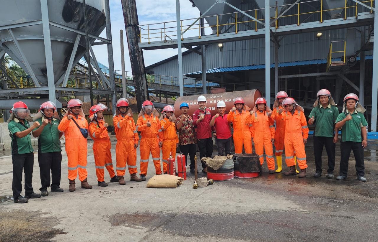 PT. Adei Plantation dan Industry Gelar Pelatihan Penanggulangan Kebakaran