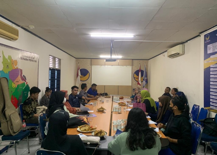 NasDem Millenial Riau Siap Menggelar Lomba Cipta dan Baca Puisi Foto Dok. Istimewa ( Technical Meeting Panitia NasDem Milenial Riau )