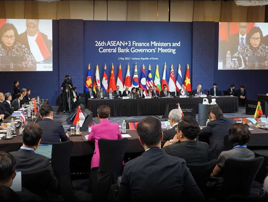 Pertemuan ASEAN+3 di Incheon, Korea Selatan. Foto: cuplikan layar instagram @smindrawati
