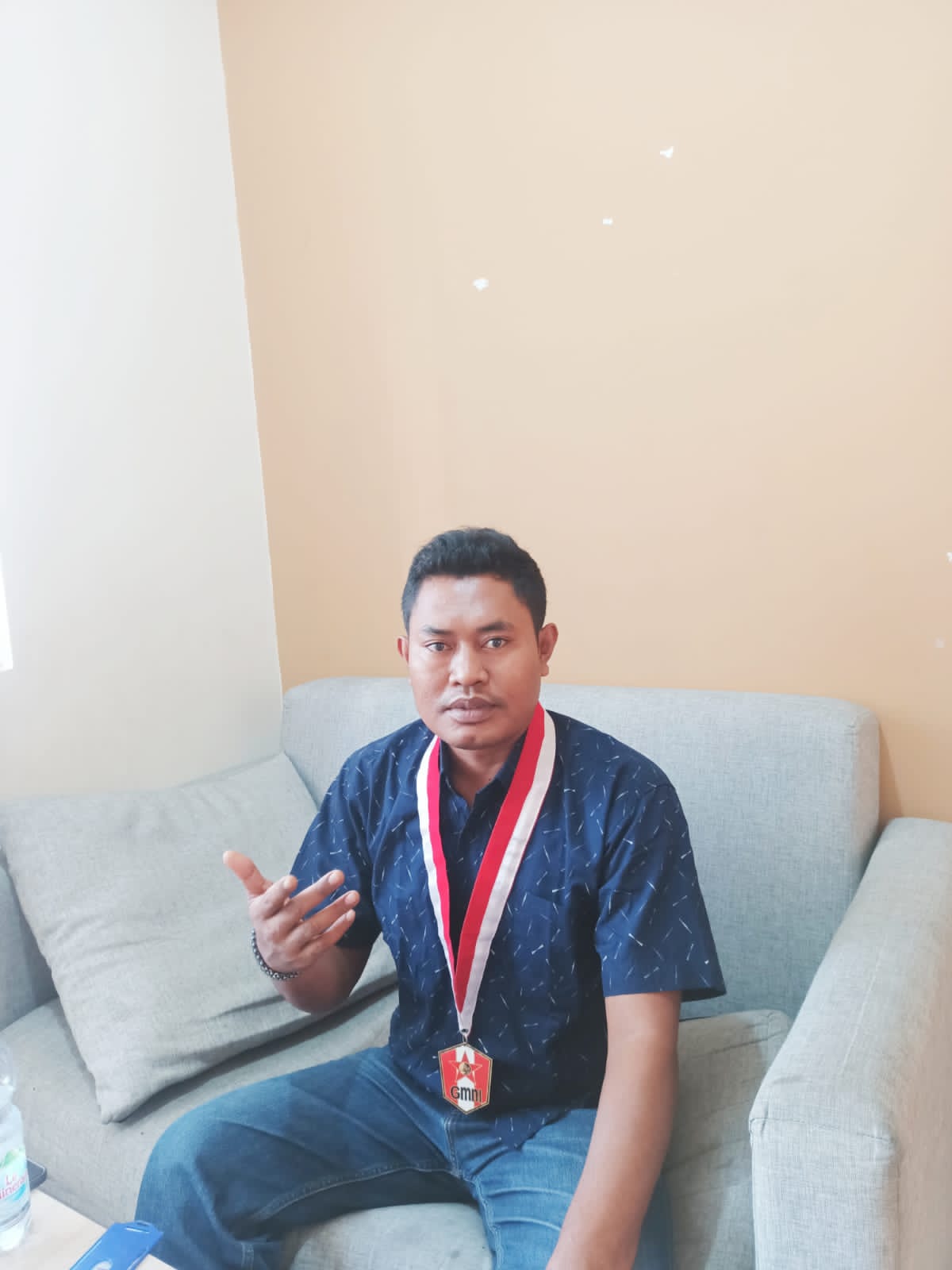 Diduga Main Mata Dengan Mafia, DPD GMNI Kepri Minta Kapolda Kepri Copot Kapolres Karimun Ketua DPD GMNI Kepri, Husnul Husin Mahubessy.