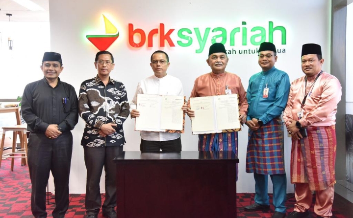 BRK Syariah Lakukan MoU dengan UIN Suska Riau