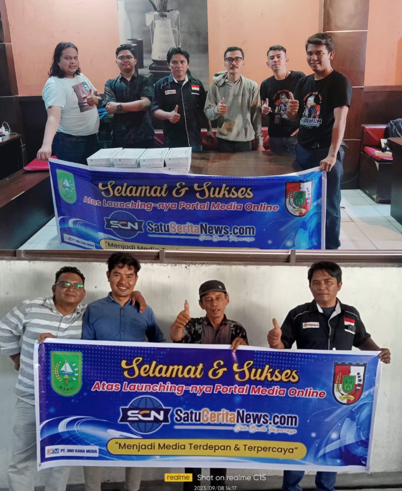 Media Satuceritanews.com Resmi Lounching, Pemred Sebut Pers Bermartabat dan Berintegritas