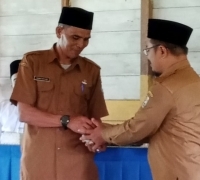 Serah Terima Jabatan Lurah Teluk Dalam, ini Pesan Muhammad Yaser, S.A.P