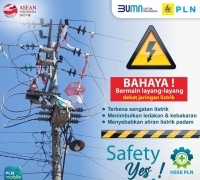 PLN Pangkalan Kerinci Himbau Masyarakat Tidak Bermain Layang-Layang Dekat Jaringan Listrik