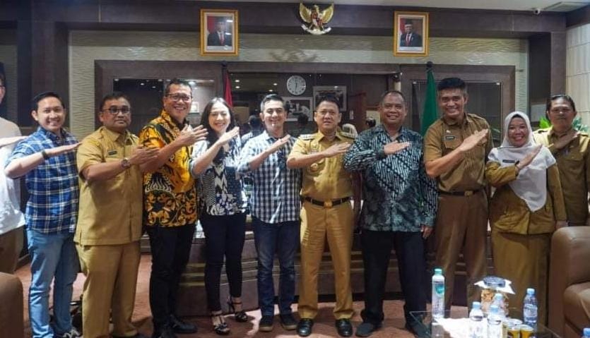 Tertarik Pengolahan Sampah, Pemerintah Sleman Kunjungi Kampar Pj Sekda Sleman bersama rombongan mengunjungi Kabupaten Kampar.
