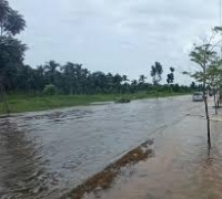 Akibat Banjir, Pemprov Riau Akan Perbaiki Jalan Sudirman Ujung