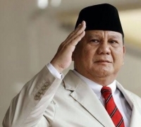 Prabowo Subianto Terima Pangkat Jenderal Kehormatan Bintang 4