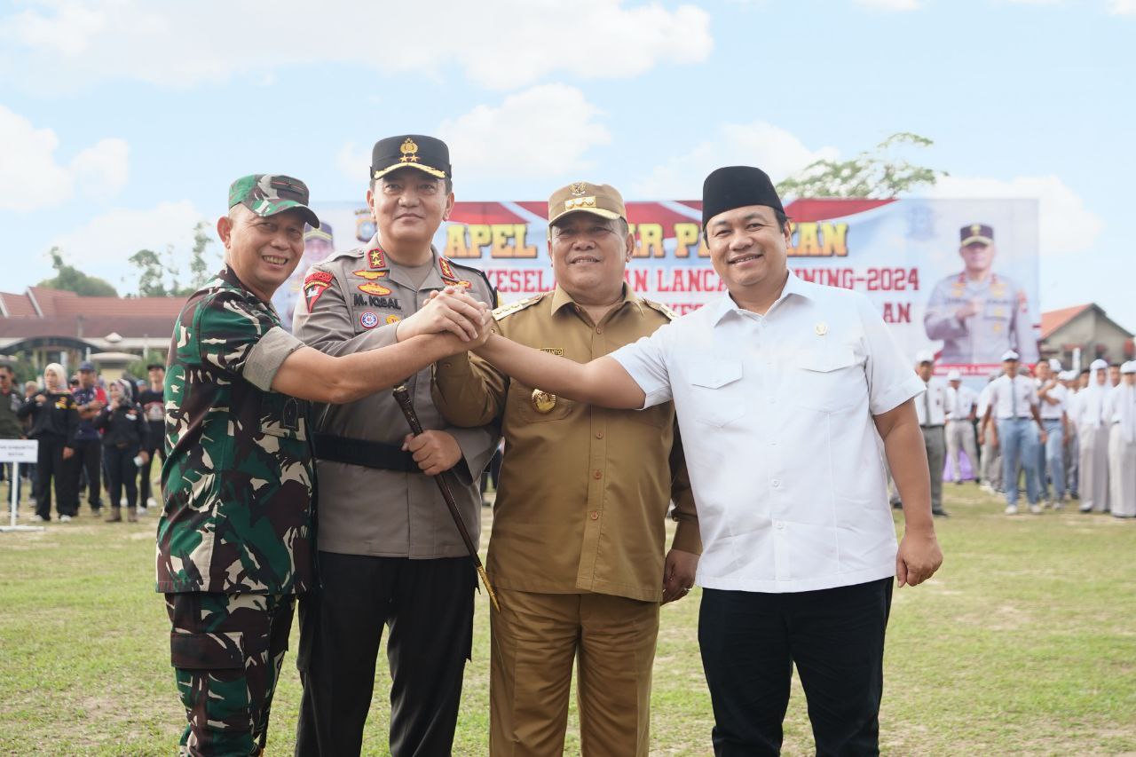 Pj Gubri Hadiri Apel Gelar Pasukan Operasi Keselamatan Lancang Kuning 2024