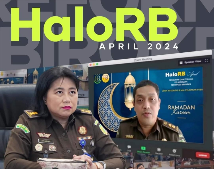 Aswas Kejati Riau Mengikuti Kegiatan HaloRB Secara Virtual