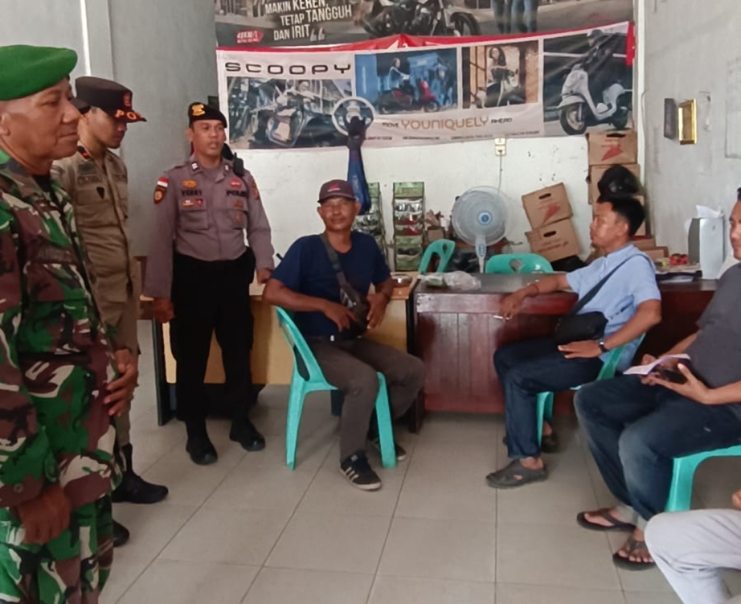 Patroli Sinergritas Tiga Pilar di Wilayah Kecamatan Rupat